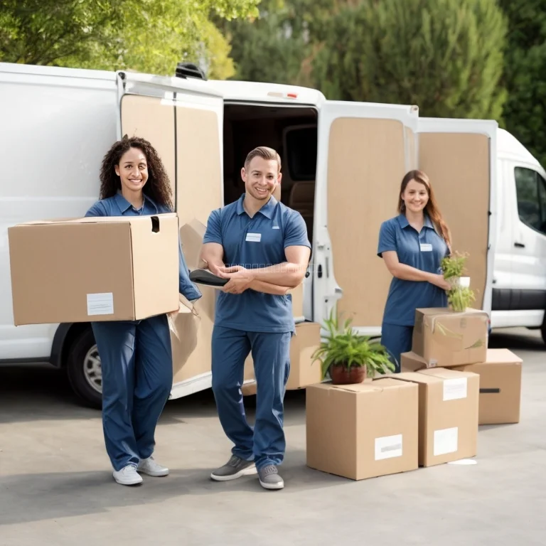 Equipo MoveWise embalando mobiliario con cuidado